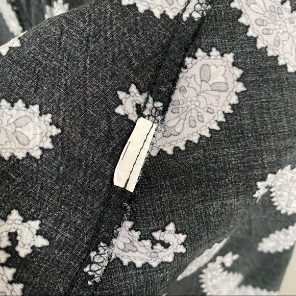Brandy Melville Deep-V Paisley Black Mini Dress Y2K Sundress - Picture 7 of 9